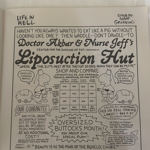 AKBAR & JEFF’S GUIDE TO LIFE   A CARTOON BOOK BY MATT GROENING. 1980s - Picture 3 of 4